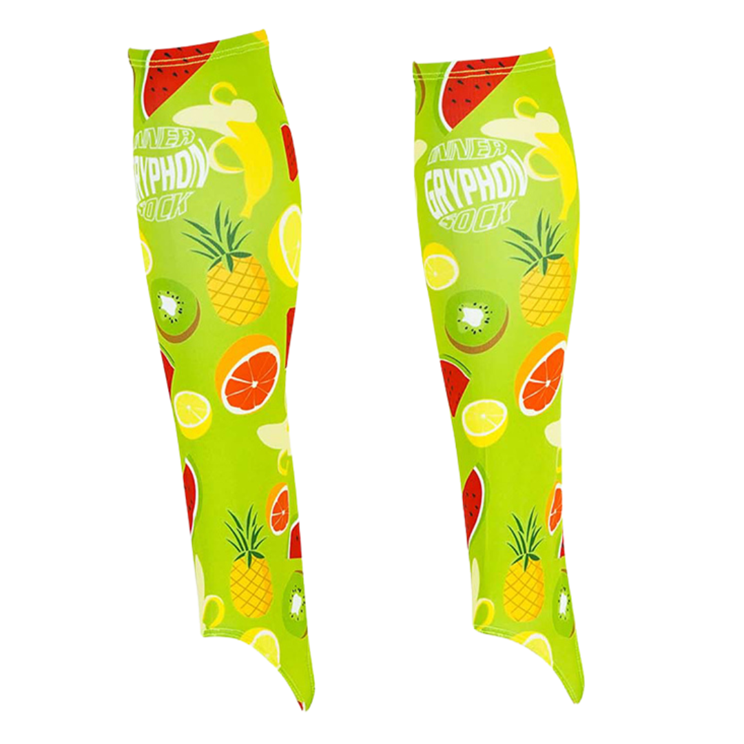 Inner Sock - Green Fruit