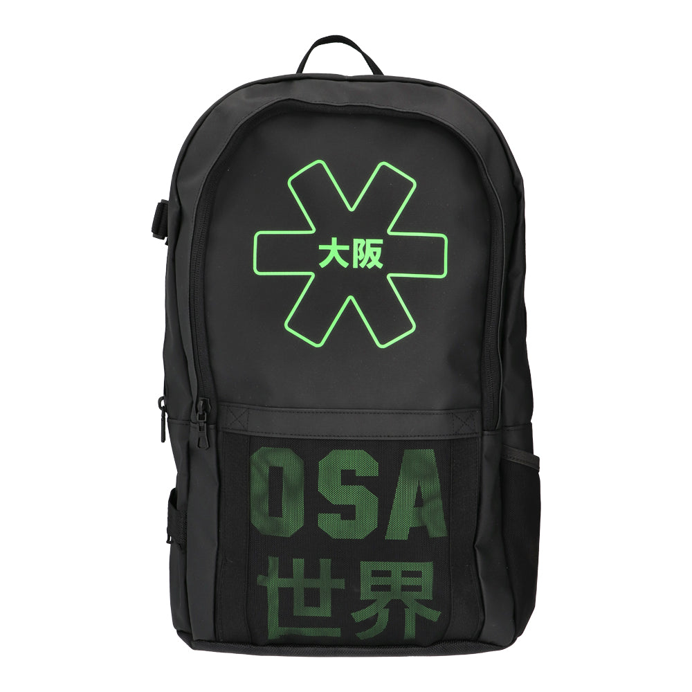 OSAKA Hockey Iconic Black Pro Tour Backpack Large 2020 Front